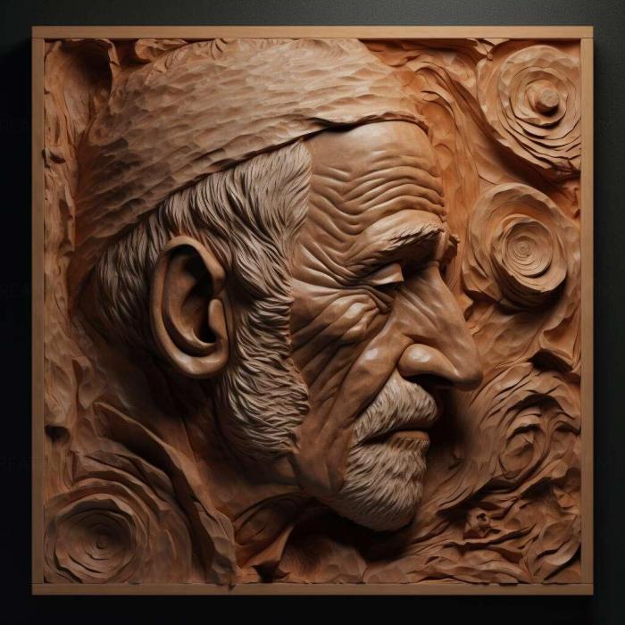 نموذج ثلاثي الأبعاد لآلة CNC 3D Art 